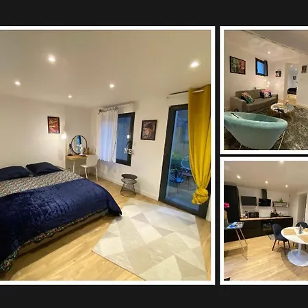 Appartement Joli Avec Cour Privee Proche Gare & Centre