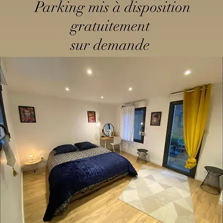 דירה Joli Avec Cour Privee Proche Gare & Centre רואן