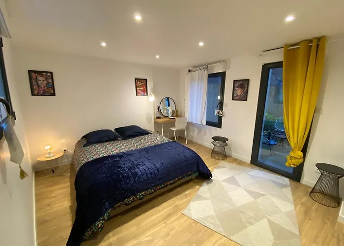 Joli Avec Cour Privee Proche Gare & Centre * Rouen