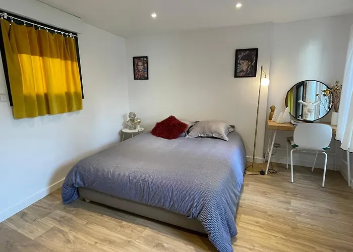 Joli Avec Cour Privee Proche Gare & Centre Apartment