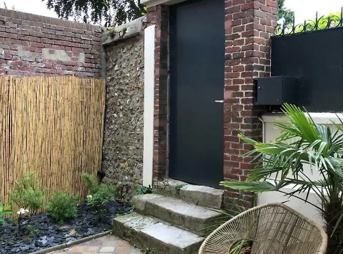 Joli Avec Cour Privee Proche Gare & Centre Apartment Rouen